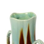 Franse Art Nouveau Majolica Vazen Orchies L’herminè Declercq 27cm thumbnail 9