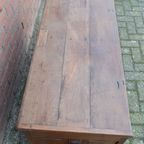 Antieke Eiken Kist thumbnail 9