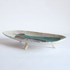 Abstract Ceramic Bowl By Hugria, Belgium 1960S thumbnail 8