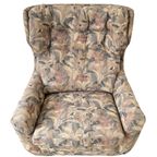 Vintage Bohemian Fauteuil Armstoel Kelim Stijl thumbnail 4