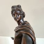 Mooi Bronzen Beeld Van Apollo Belvedere thumbnail 4