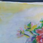 Origineel Acrylschilderij. Groen, Meerkleurig Schilderij thumbnail 4