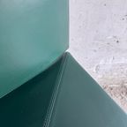 Set Fo 4 Arcadia Green Leather Chairs By Paolo Piva For B&B Italia thumbnail 10
