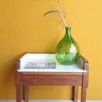 Retro Vintage Brabantia Kruk, Nieuwe Stoffering, Krukje thumbnail 9