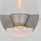 Vintage Solzi Luce Plafondlamp Papillon Melk Glas Lamp Italy thumbnail 2