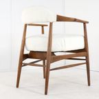 Vintage Deens Stoel 'stoholm' Reupholstered thumbnail 9