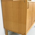 Scandinavisch Vintage Eiken Fineren Buffetkast Kvarnasen thumbnail 6