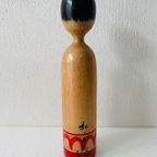 Houten Kokeshi Poppetje Uit Japan thumbnail 5