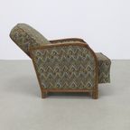 Vintage Fauteuil Art Deco Frankrijk thumbnail 8