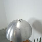 Zilverkleurige Tafel Bollamp Vintage Tafellamp thumbnail 4