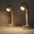 Vintage Set Van Space Age Osram Bureau / Tafellampen thumbnail 2