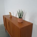 Teak Deens Design Sideboard Axel Christensen Denmark Vintage thumbnail 16