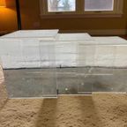 Set Van 3 Nesting Tables In Plexiglas / Salontafel thumbnail 3