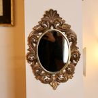Rococo Vergulde Bronzen Spiegel thumbnail 2
