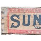 Antieke Sunlight Zeepkist 1920’s thumbnail 6