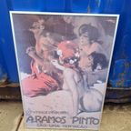 Erotisch Getinte Poster A.Ramos Pinto In Een Barth Lijst. thumbnail 2