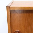 Vintage Dressoir Met Schuifdeuren Teak Deens thumbnail 8