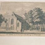 St. Janskerk En De Hoofdwacht - 1750 - Gravure Door Hendrik Spilman Uit 1744, Naar Jan De Beijer. thumbnail 3