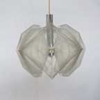 Paul Secon For Sompex Clear Wire Hanging Lamp , 1970S Germany thumbnail 25