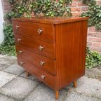 Vintage 4-ladenkastje Klein thumbnail 8
