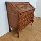 Vintage Secretaire Ladekast Landelijk Bureau Buro 014 thumbnail 12