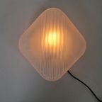 Vintage Muur Of Plafond Lamp Frosted Glas thumbnail 2