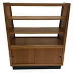 Antieke Winkel Vitrine Toonbank Met Schuifdeuren, Jaren 50 thumbnail 17