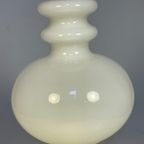 Witte Glazen Hanglamp, Peill En Putzler, Duitsland 1960'S thumbnail 3