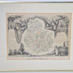 Set Levasseur Wijnkaart La Marne & Cote D'or Ets Lijst 1852 thumbnail 12