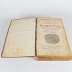 Geschiedenis, Recht En Wetenschap - Johannes Voet - Commentarius Ad Pandectas - 1734 - Blank Perk thumbnail 2