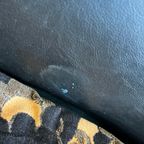 Vintage Zwarte Fauteuil. / Stoel / Eenzit Met Stervoet thumbnail 3