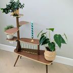 Vintage, Retro Planten Tafeltje/etagère Jaren '50-'60 thumbnail 10