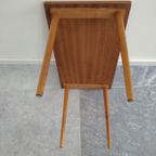 Mid-century Side Table With Ceramic Decoration thumbnail 4