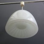 Vintage Opaline Pendant Lamp, Czechoslovakia 1950 thumbnail 4