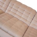 Vintage Laauser Modulaire Zitgroep Velours 6-zits thumbnail 16
