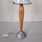 Vintage Mushroom Tafel Lamp Raket Design. thumbnail 7