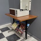 Audio Or Reading Table With Rack 1970S thumbnail 4