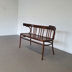 Rare Thonet Bench, Not Marked. Width 107/ Height 80 /Depth 50/ Seat Hight 47 Cm thumbnail 4