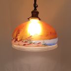 Antieke Glazen Hanglamp thumbnail 6