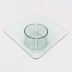 Italian Modern Glass Coffee Table By Gallotti & Radice 1970S thumbnail 6