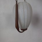 Vintage Deense Teak Design Lamp Glas Design thumbnail 7