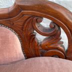 Antiek Mahonie Biedermeier Chaise Longue, 180 Cm Lang, Reliving thumbnail 5