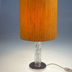 Kaiser Leuchten Tafellamp, Ijsglazen Voet, 1970'S thumbnail 7
