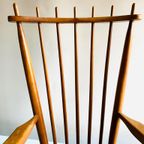 De Ster Geldermalsen Houten Schommelstoel Jaren 60 thumbnail 7