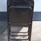 Geweldige Set Van 4 Vintage Design Klapstoelen. thumbnail 3