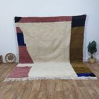 Handgeweven Marokkaanse Berber Tapijt - Kleurrijk Modern Blokpatroon (300X250 Cm) thumbnail 13
