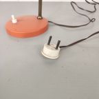 Vintage Bureaulampje Mat Oranje thumbnail 8