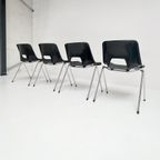Set Van 4 Järvo Stoelen Van Niels Gammelgaard, 1980'S thumbnail 10