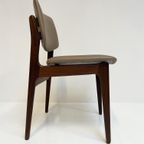 Set Massief Houten Deense Stoelen Met Skaileer, 1970’S thumbnail 15