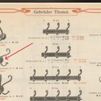 Art Nouveau Gebogen Hout Dubbele Kledinghaak Van Thonet thumbnail 11